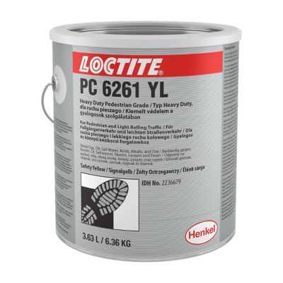 LOCTITE PC 6261, Jaune, 6.36 kg Pot