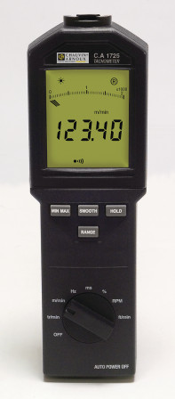 Tachymètre numérique portable pour mesure à distance ou par contact 
