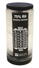 Cartouche de sel 75%RH pour ajustage thermo-hygromètre