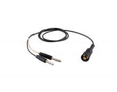 Cordon raccord électrode S7 vers 2 bananes 4 mm