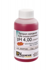 Solution Tampon concentrée pH 4 Flacon 125 ml