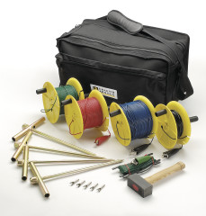 Kit de Terre/Résistivité 4P (100M) avec piquets et bobines