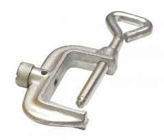 Jeu de 3 serre-joints pour câbles de mesure sur armature de pylônes