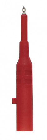 Pte de touche rouge à verrouillage pour testeur