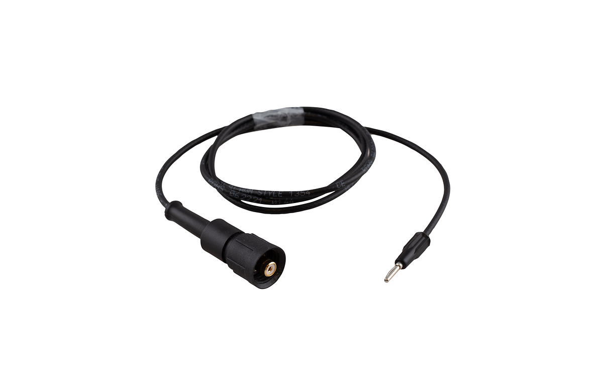 Cordon raccord électrode S7 vers 1 banane 2 mm