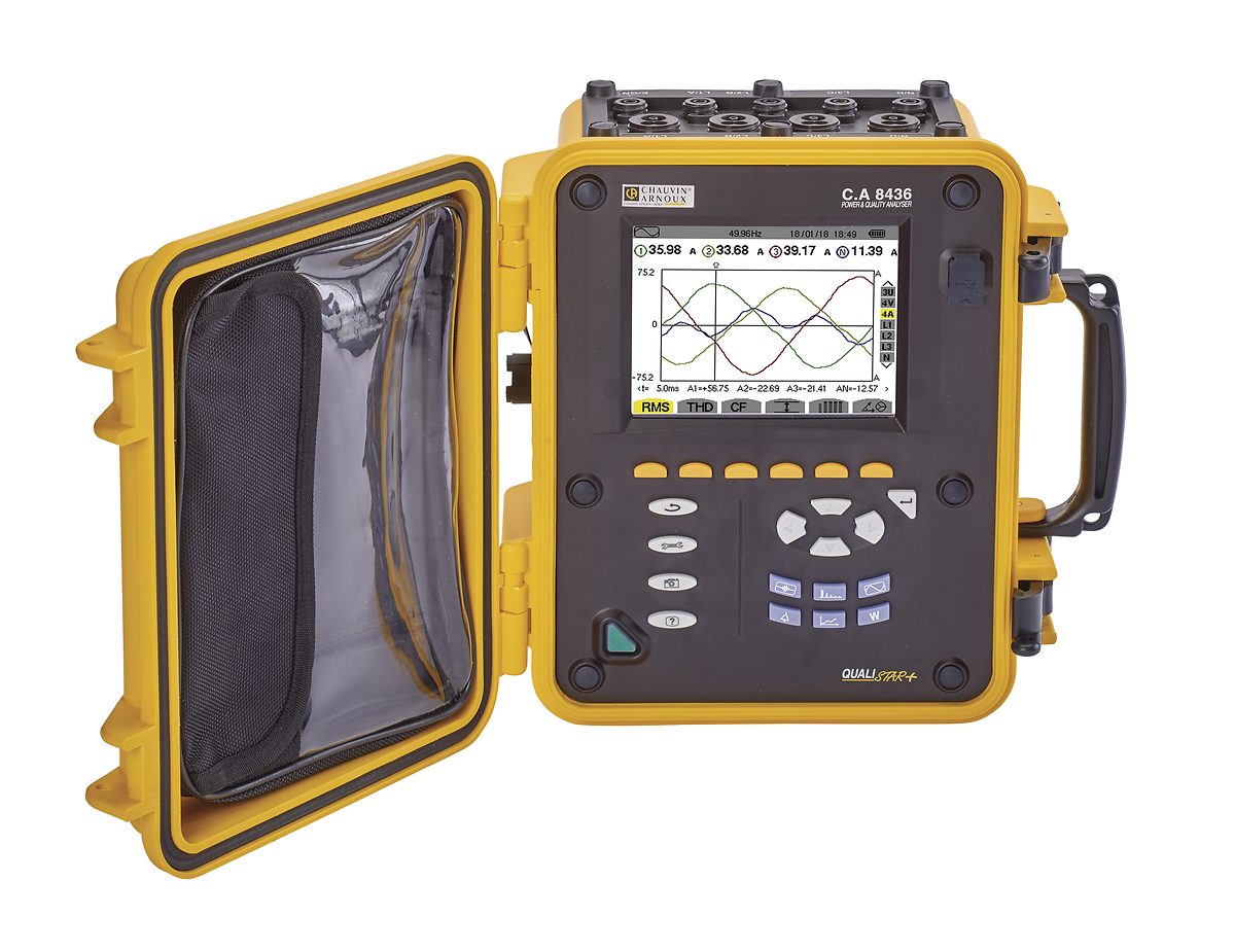 Analyseur triphasé Puissance Energie