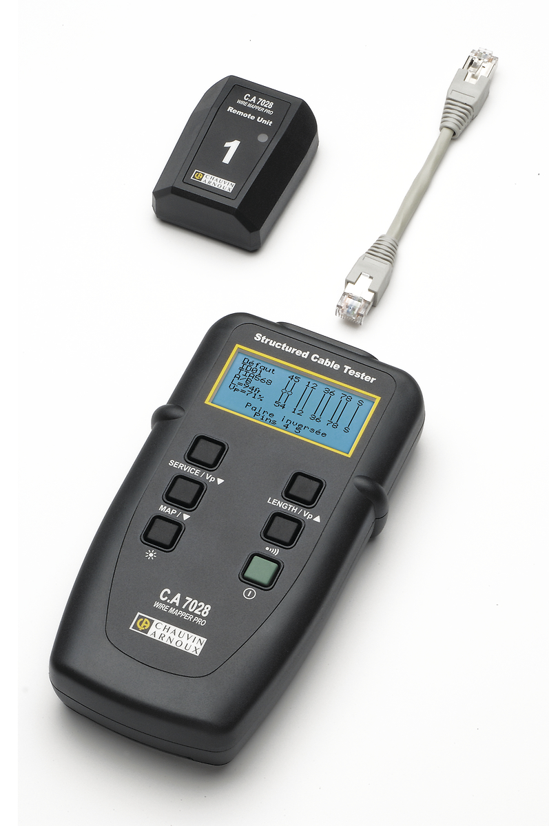 Testeur de câblage RJ45 pour identification et localisation de défaut