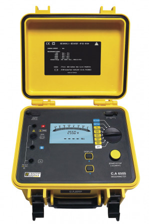 Contrôleur isolement 5000 V 10 Tohms
