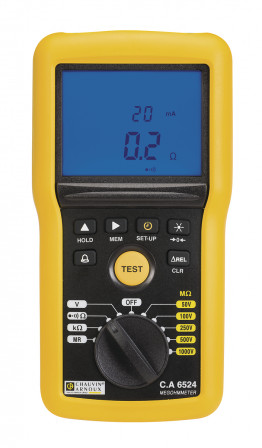 Contrôleur Isolement 1000V portable