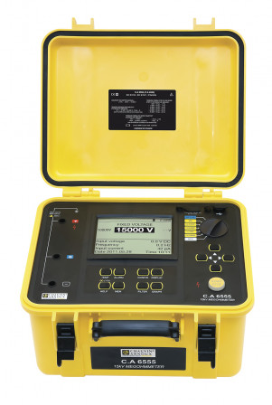 Contrôleur isolement 15 kV 25 Tohms