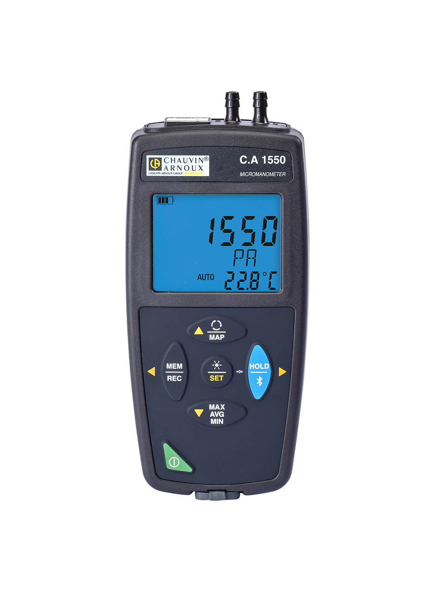 Micromanomètre enregistreur USB BT
