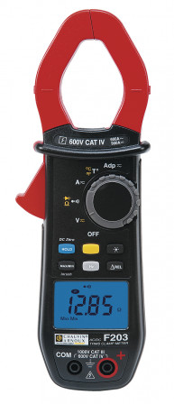 F203 - Pince multimètre numérique 600A TRMS