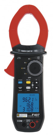 F407 Pince multimètre numérique avec harmoniques