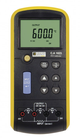 Calibrateur portable de température pour sondes résistives 