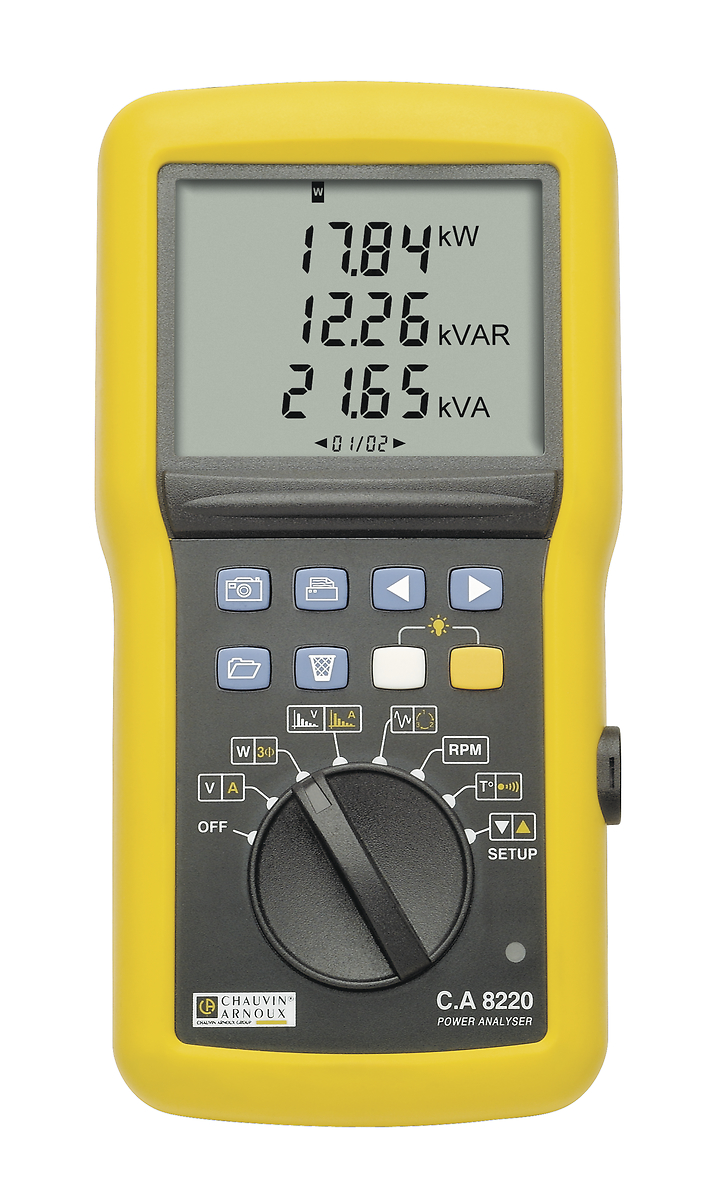 Analyseur de puissance monophasé