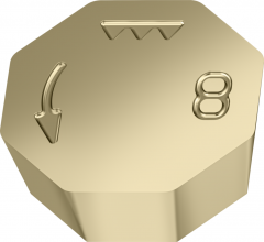 Plaquettes amovibles positives