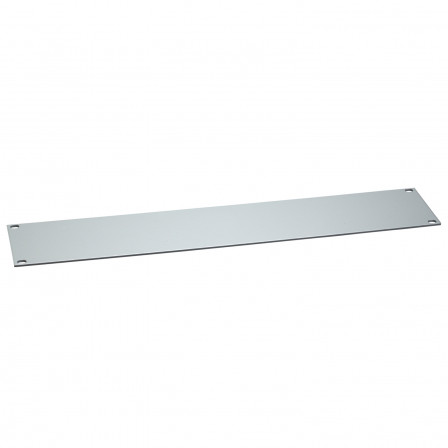 Actassi - plastron 19p - plein - 4U - aluminium - 3mm