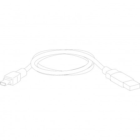 MasterPact MTZ1/2/3 - câble USB (miniUSB/USB) pour micrologic X