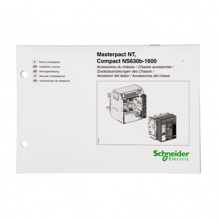 ComPact NS - MasterPact NT - Notice accessoires chassis