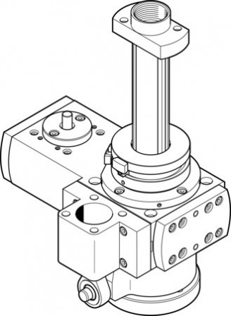 EHMB-25-200 Module roto-linéaire