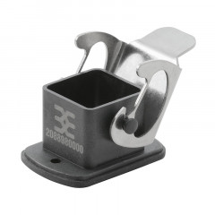 Connecteurs industriels étanches HDC 07A ALU BLK