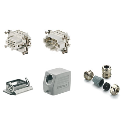 Connecteurs industriels étanches HDC KIT HE 06.100 M