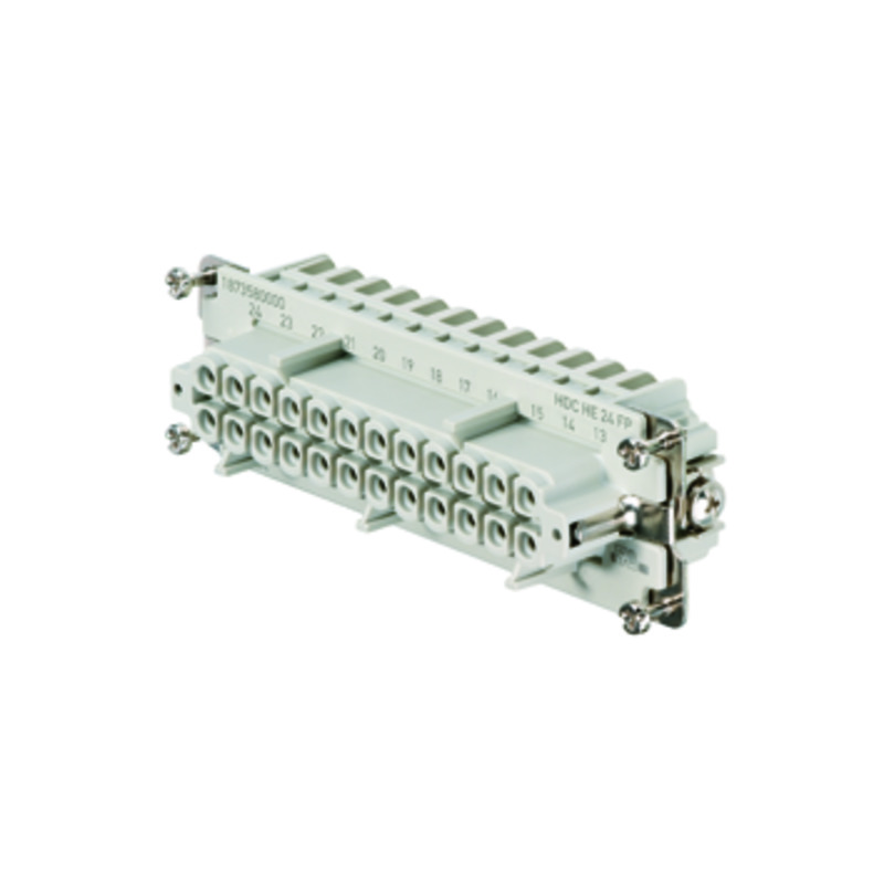 Connecteurs industriels étanches HDC HE 24 FP