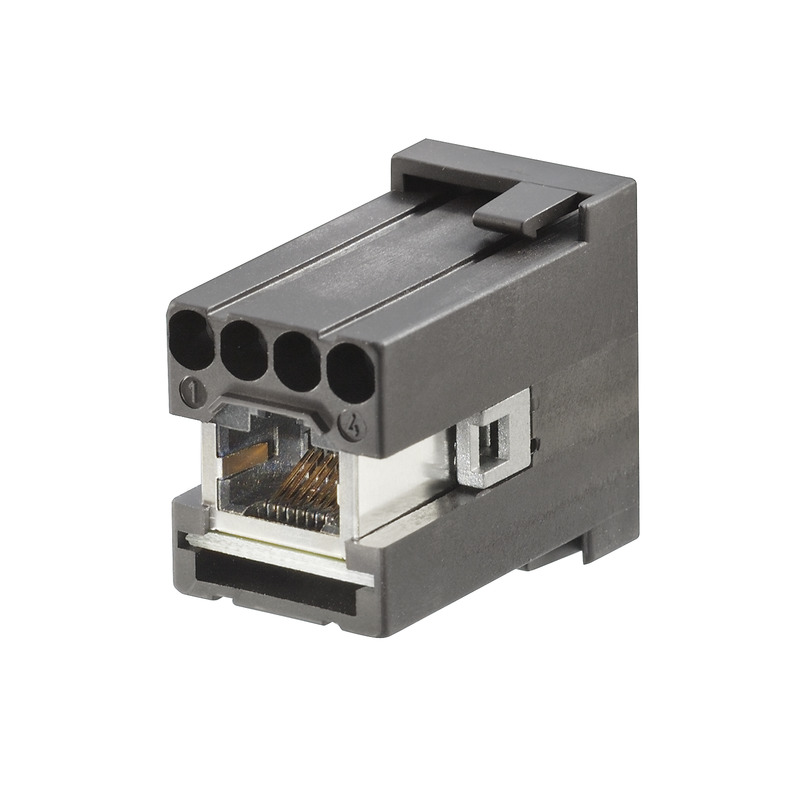 Connecteurs industriels étanches HDC CM RJ45 F