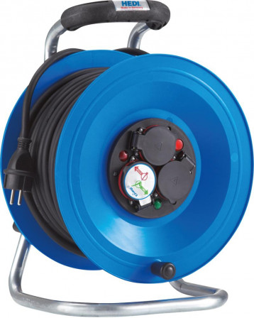 Touret en plastique, prise de type E H07RN-F 3G2,5