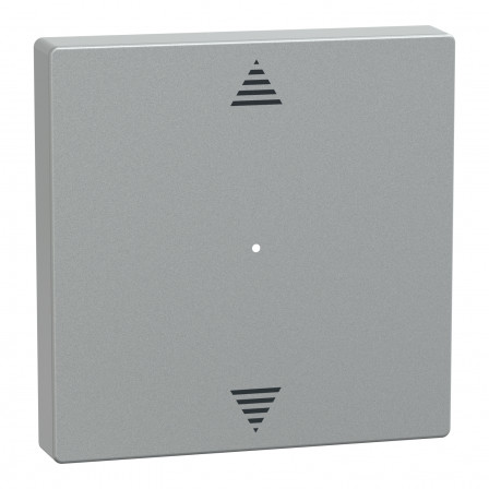 KNX M-Plan - enjoliv. pr commande simple - marquage double flèche - aluminium