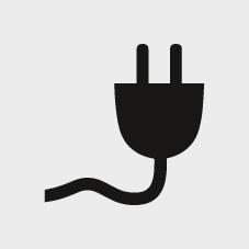 Spot LED IP 65 20W CHIP + support