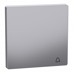 D-Life - enjoliveur pour commande simple avec picto carillon - acier