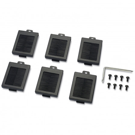 APC - ouvertures à brosse pour rails de montage NetShelter SX - Larg750mm AR3x5x