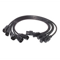 APC, Power Cord Kit (5 ea), C13 to C14, 0.6m