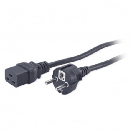 APC, Power Cord, C19 to CEE/7 Schuko, 2.5m