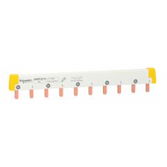 Acti9 iC60 - peigne de raccordement à dents - 2P - 100A - 10 modules de 18mm