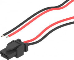 NEBV-HSG2-KN-0.5-N-LE2 Câble à connecteur femelle