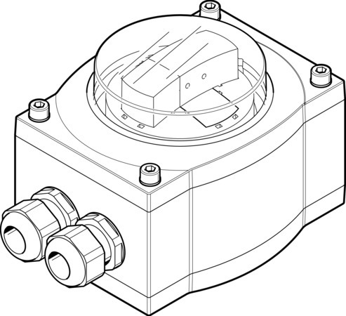 SRAP-M-CA1-GR270-1-A-T2P20-EX2 Boîtier de fin de course