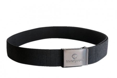 BELT Ceinture Elasthane noire, réglable, 120 cm