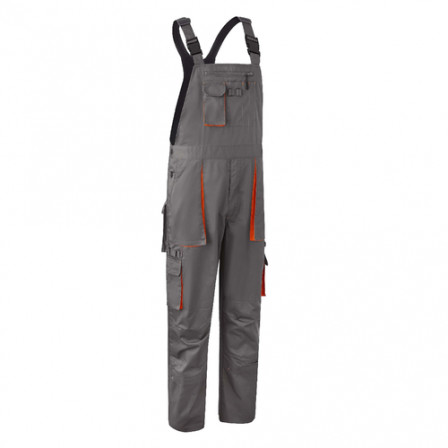 Salopette PADDOCK II Grey-Orange 5XL