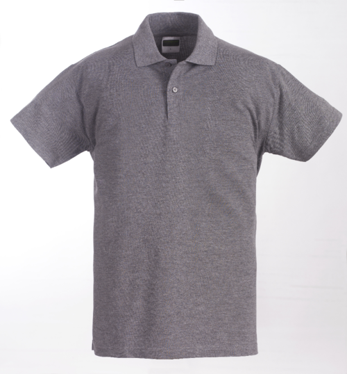 SAFARI Polo 220g/m2 85% coton 15%viscose, gris, L