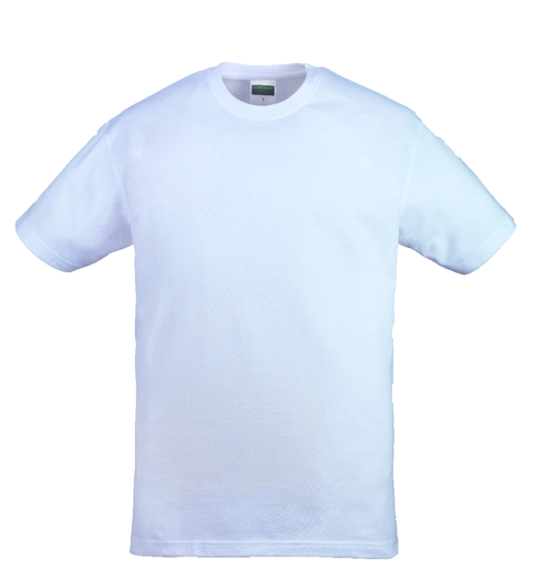 HIKE T-shirt 190g/m2 100% coton, blanc, L