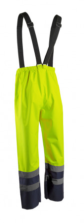 HYDRA Pantalon de pluie Jaune HV Marine taille 00S