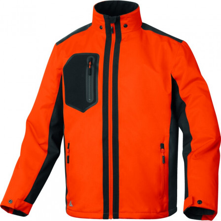 PARKA AREN ORANGE/GRIS S