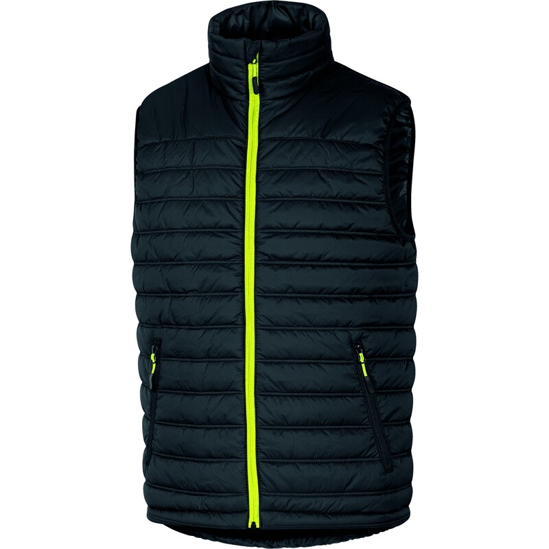 GILET G DOON NOIR/JAUNE L