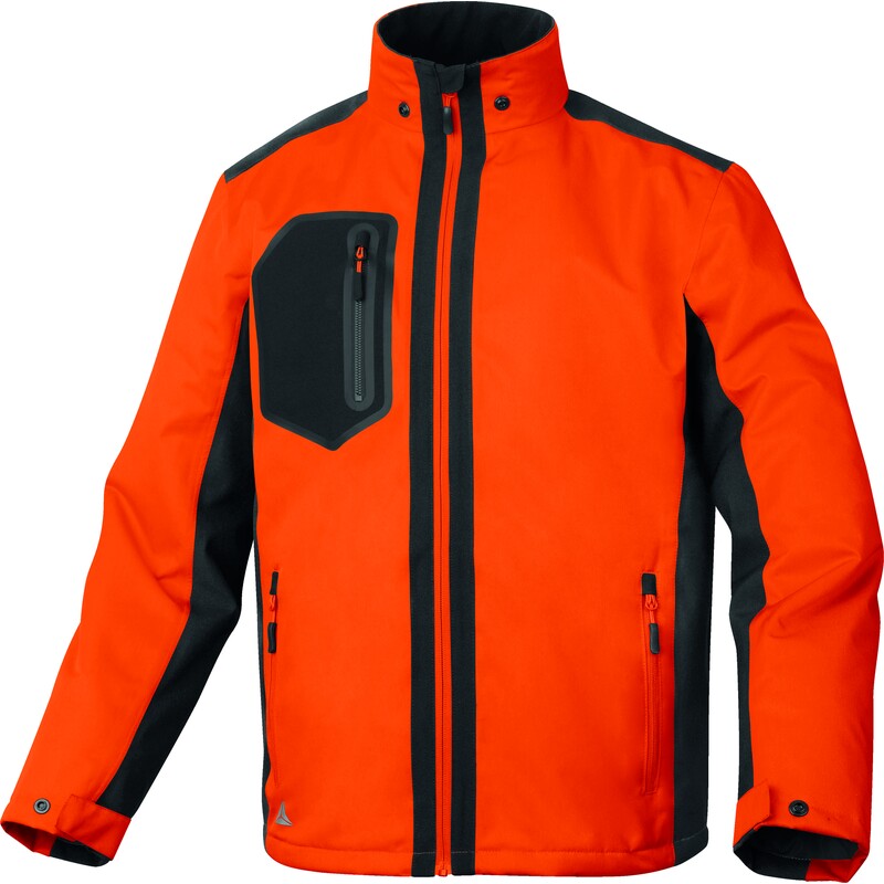 PARKA AREN ORANGE/GRIS S