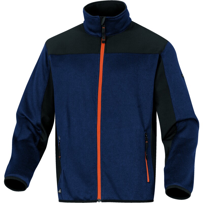 VESTE PULL BEAVER MARINE/OR XL