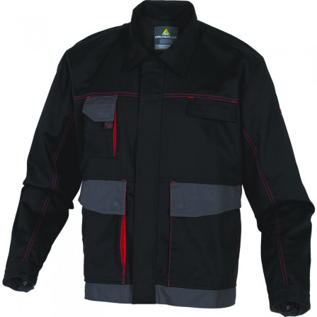 VESTE D-MACH NOIR/ROUGE XXL