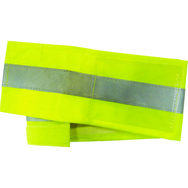 BRASSARD JAUNE FLUO BRAS2