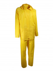 ENSEMBLE PLUIE NYL/PVC JAUNE, 2XL